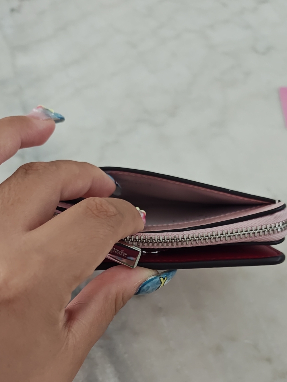 Kate Spade Patent Leather Wallet - Lightly Used - Picture 9 of 11
